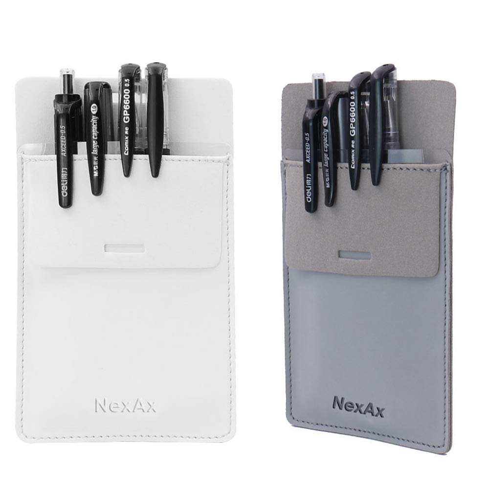 HERMES グレー レザー ペンケース Amazon | 胸ポケット ペンケース ポケット ペンケース 2種類のカラー